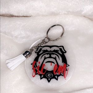 Sic’em Key chain